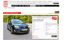 Desktop Screenshot of gebrauchtwagen.autobild.de