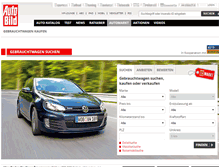 Tablet Screenshot of gebrauchtwagen.autobild.de